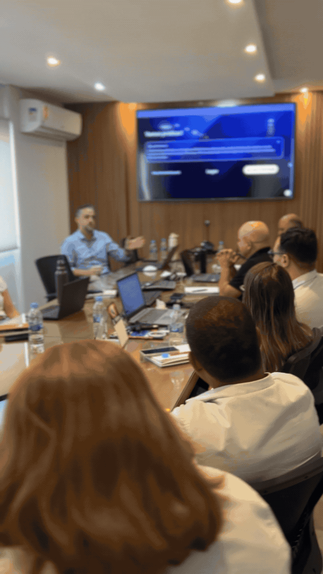 Sessão de mentoria executiva online